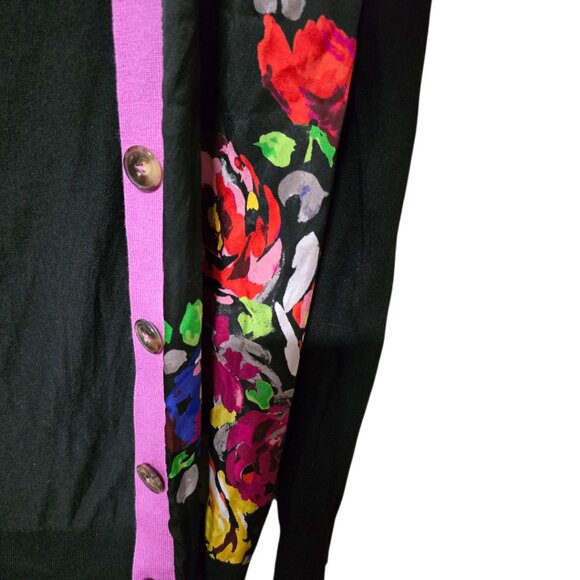 Ladies Kate Spade Rose Cardigan - Picture 2 of 5